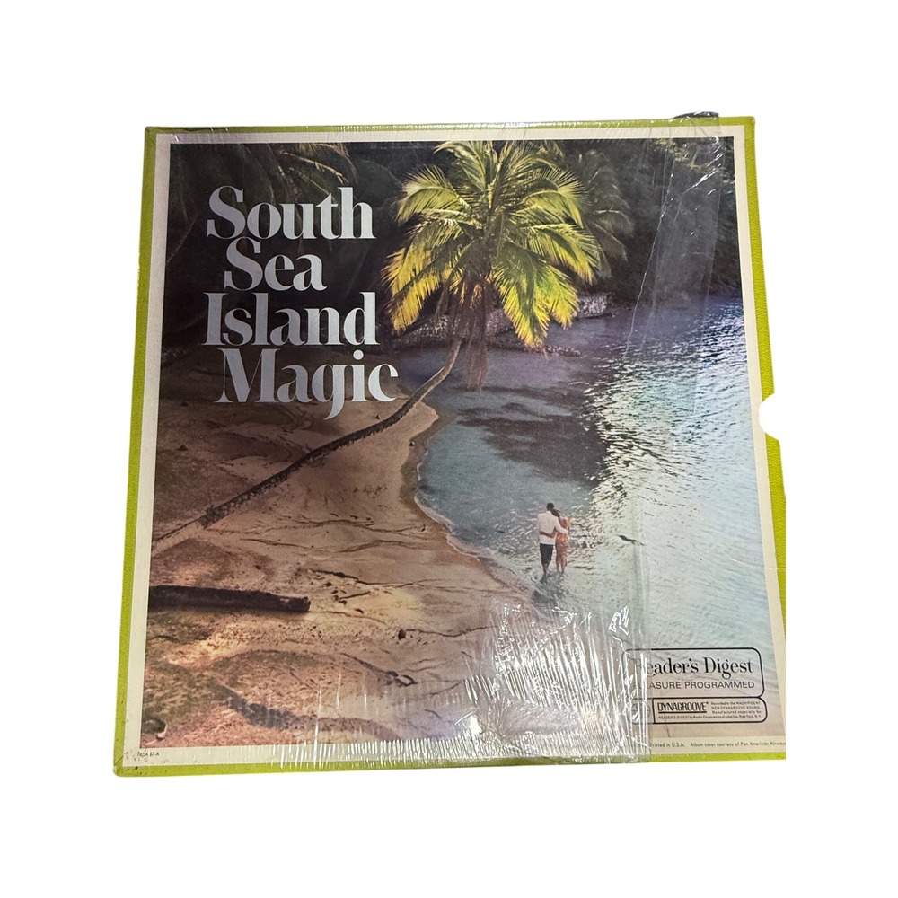 Reader's Digest South Sea Island Magic Vinyl Record Set Vintage Music